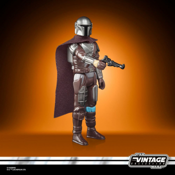 The Mandalorian (Beskar) Actionfigur Retro Collection, Star Wars: The Mandalorian, 10 cm