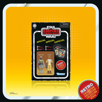 Boba Fett & Bossk Actionfiguren-Doppelpack Retro Collection Exclusive, Star Wars: Episode V, 10 cm