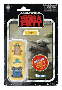 Grogu Action Figure Retro Collection, Star Wars: The Book of Boba Fett, 10 cm