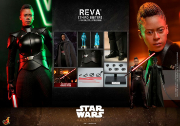 Reva (Third Sister) Action Figure 1/6 Television Masterpiece Series, Star Wars: Obi-Wan Kenobi, 28 cm