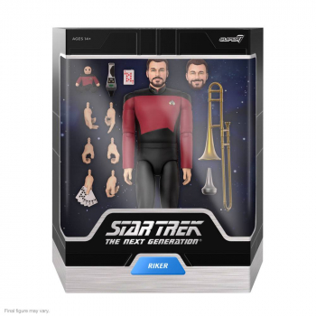 Commander Riker Actionfigur Ultimates, Star Trek: The Next Generation, 18 cm