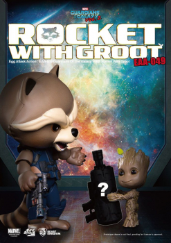 Egg Attack Rocket & Groot