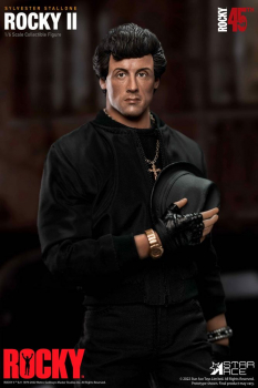 Rocky Balboa (Black Suit) Action Figure 1/6 My Favourite Movie Deluxe, Rocky II, 30 cm