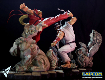 Ryu Battle Diorama