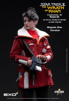 Lt. Saavik (Regula One Version) Actionfigur 1:6, Star Trek II: Der Zorn des Khan, 28 cm