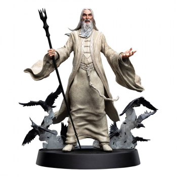 Saruman der Weiße Statue Figures of Fandom, Der Herr der Ringe, 26 cm