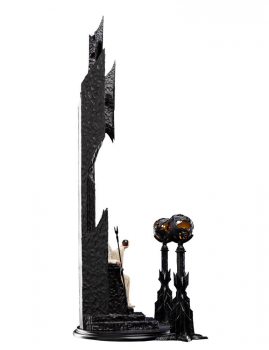 Saruman der Weiße auf Thron Statue 1:6, Der Herr der Ringe, 110 cm