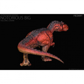 Saurophaganax maximus (Volcanic Cavern Ver.) "Notorious Big" 1:35 Replik, 42 cm