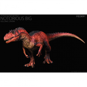 Saurophaganax maximus (Volcanic Cavern Ver.) "Notorious Big" 1:35 Replik, 42 cm