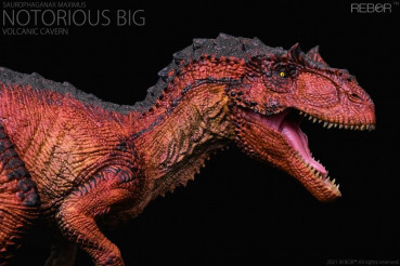 Saurophaganax maximus (Volcanic Cavern Ver.) "Notorious Big" 1:35 Replik, 42 cm