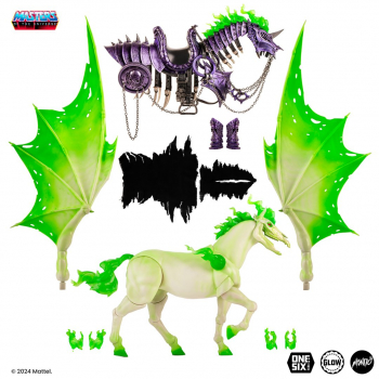 Scare Glow Deluxe & Scare-Mare Action Figure 2-Pack 1/6 Mondo Exclusive, Masters of the Universe, 38 cm
