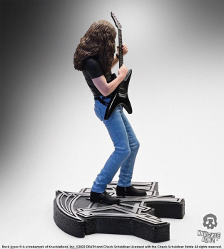 Chuck Schuldiner Statue 1:9 Rock Iconz, Death, 22 cm