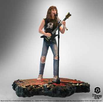 Chuck Schuldiner Statue 1:9 Rock Iconz, Death, 22 cm