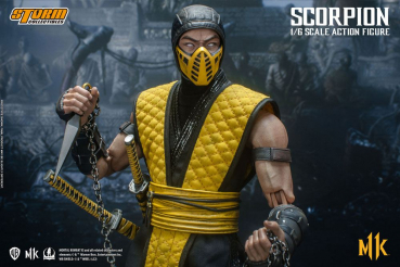 Scorpion Actionfigur 1:6, Mortal Kombat 11, 32 cm