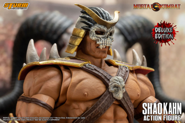 Shao Kahn Actionfigur 1:12 Deluxe Edition, Mortal Kombat, 18 cm