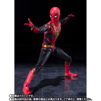 Integrated Suit Spider-Man (Final Battle Edition) Actionfigur S.H.Figuarts Web Exclusive, Spider-Man: No Way Home, 15 cm