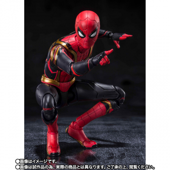 Integrated Suit Spider-Man (Final Battle Edition) Actionfigur S.H.Figuarts Web Exclusive, Spider-Man: No Way Home, 15 cm