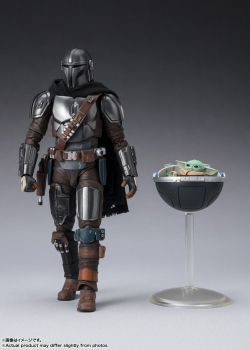 Mandalorian & Grogu Action Figure S.H.Figuarts, Star Wars: The Mandalorian, 15 cm