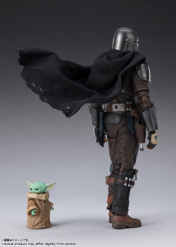 Mandalorian & Grogu Action Figure S.H.Figuarts, Star Wars: The Mandalorian, 15 cm