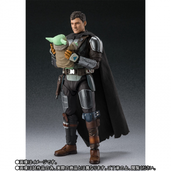 The Mandalorian (Din Djarin) Actionfigur S.H.Figuarts, Star Wars: The Mandalorian, 15 cm