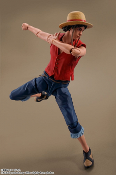 Monkey D. Ruffy Actionfigur S.H.Figuarts, One Piece (Netflix), 15 cm