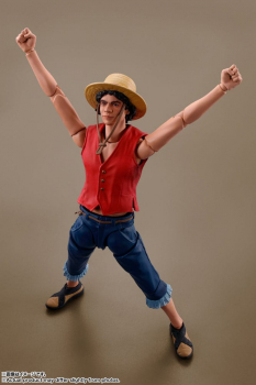 Monkey D. Ruffy Actionfigur S.H.Figuarts, One Piece (Netflix), 15 cm