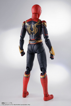 Spider-Man (Integrated Suit) Action Figure S.H.Figuarts, Spider-Man: No Way Home, 15 cm