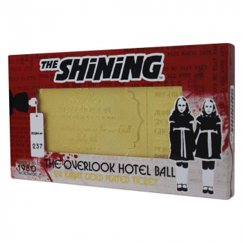 The Overlook Hotel Ball Eintrittskarte (vergoldet), Shining