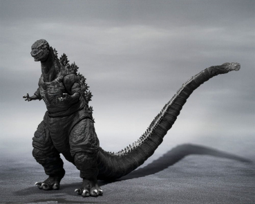 Godzilla 4th Form (Orthochromatic Ver.) Action Figure S.H.MonsterArts, Shin Godzilla (2016), 18 cm