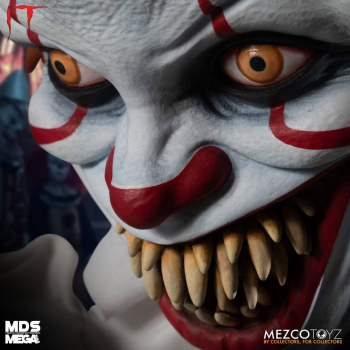 Sinister Pennywise Talking Doll Mezco Designer Series Mega Scale, It Chapter Two, 38 cm