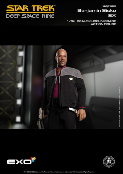 Captain Benjamin Sisko Actionfigur 1:6, Star Trek: Deep Space Nine, 30 cm