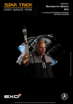 Captain Benjamin Sisko Actionfigur 1:6, Star Trek: Deep Space Nine, 30 cm