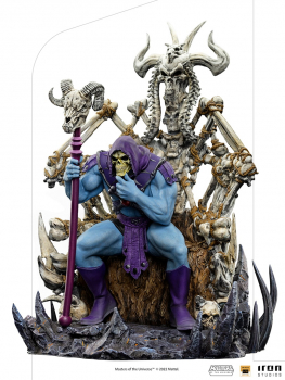 Skeletor on Throne Statue 1:10 Art Scale Deluxe, Masters of the Universe, 29 cm