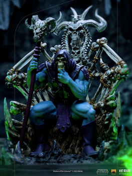 Skeletor on Throne Statue 1/10 Art Scale Deluxe, Masters of the Universe, 29 cm