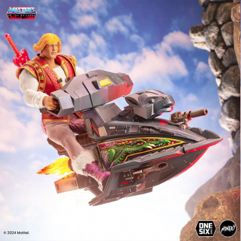 Sky Sled Vehicle 1/6 Mondo Exclusive, Masters of the Universe, 32 cm