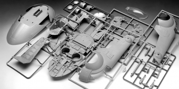 Boba Fett's Starship (Slave I) Modellbausatz 1:88, Star Wars: The Book of Boba Fett, 25 cm