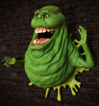 Slimer Wall Sculpture