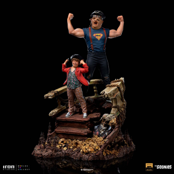 Sloth and Chunk Statue 1/10 Art Scale Deluxe, The Goonies, 31 cm