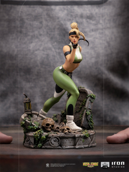 Sonya Blade Statue Art Scale 1:10 Battle Diorama Series, Mortal Kombat, 21 cm