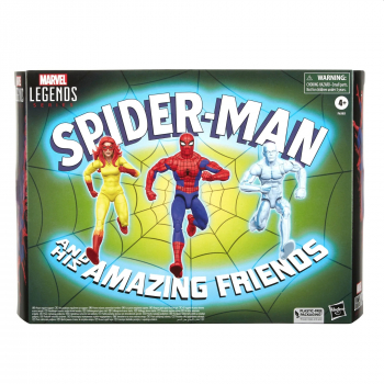 Actionfiguren-Dreierpack Marvel Legends Exclusive, Spider-Man and his Amazing Friends, 15 cm