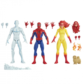 Actionfiguren-Dreierpack Marvel Legends Exclusive, Spider-Man and his Amazing Friends, 15 cm