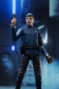 Spock Actionfigur 1:18 Exquisite Mini, Star Trek (2009), 10 cm