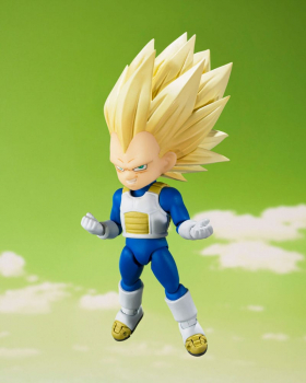 Super Saiyan 3 Vegeta Mini Actionfigur S.H.Figuarts, Dragon Ball Daima, 8 cm