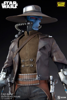 Cad Bane Actionfigur 1:6 Sideshow, Star Wars: The Clone Wars, 32 cm