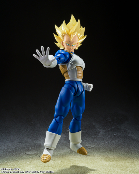 Super Saiyan Vegeta (Awakening Super Saiyan Blood) Action Figure S.H.Figuarts, Dragon Ball Z, 14 cm