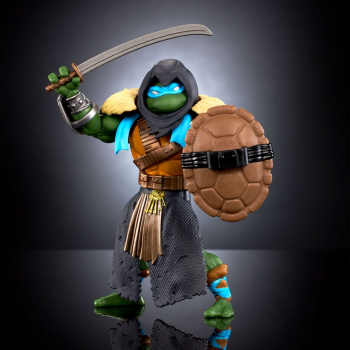 Stealth Ninja Leonardo Actionfigur MOTU Origins, Turtles of Grayskull, 14 cm