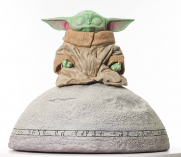 Seeing Stone Grogu Statue 1:6 Milestones, Star Wars: The Mandalorian, 20 cm