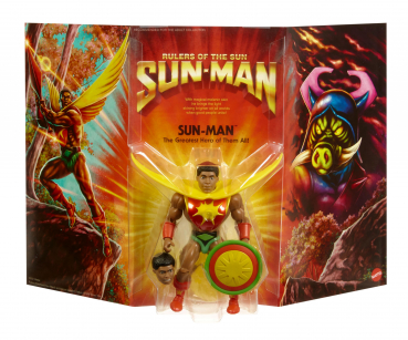 Sun-Man Actionfigur MOTU Origins Exclusive, Masters of the Universe, 14 cm