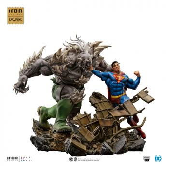 Superman vs. Doomsday Statue 1:10 Art Scale Battle Diorama Series Exclusive, DC Comics, 28 cm