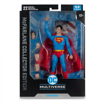 Superman (Christopher Reeve) Action Figure DC Multiverse McFarlane Collector Edition #25, Superman (1978), 18 cm